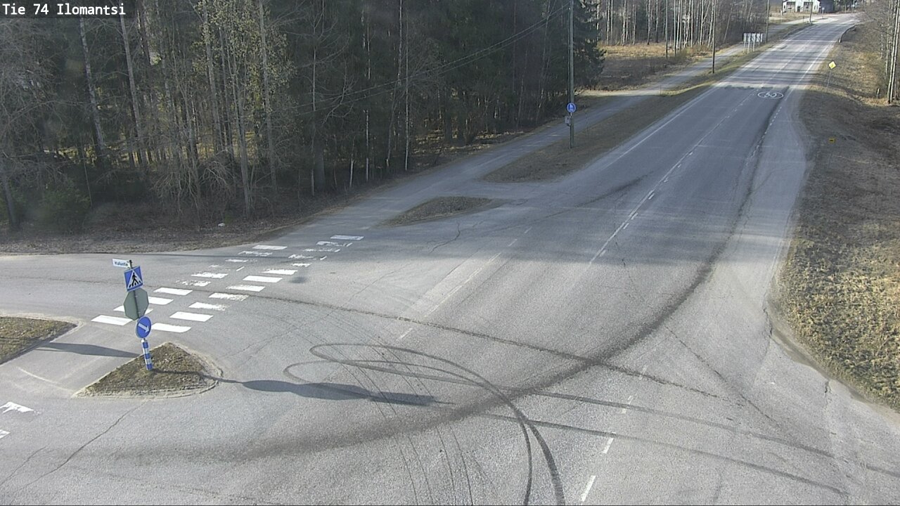 Weather Camera Image Road 74 Ilomantsi, Ilomantsi, Pohjois-Karjala