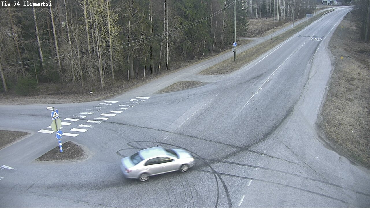 Weather Camera Image Väg 74 Ilomantsi, Ilomantsi, Pohjois-Karjala