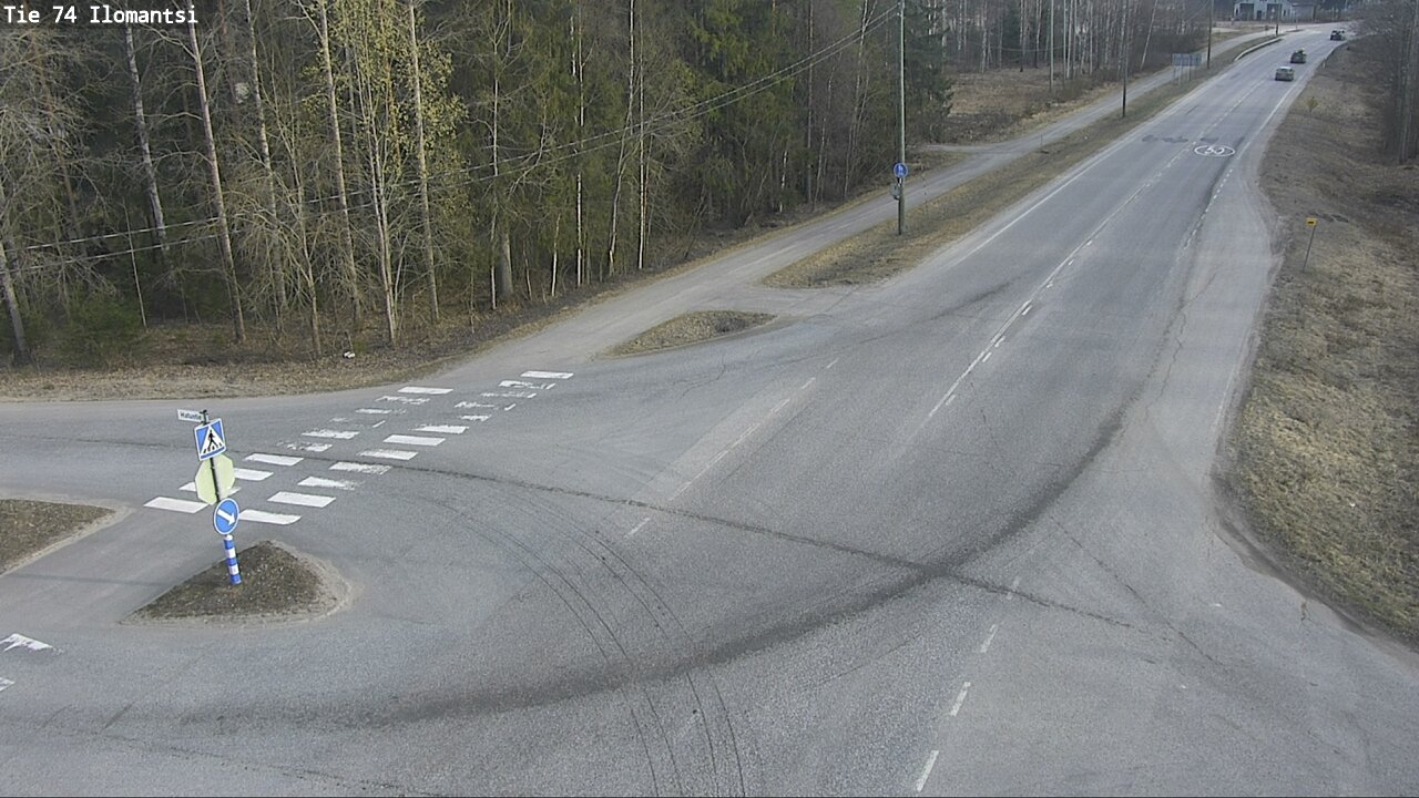 Weather Camera Image Väg 74 Ilomantsi, Ilomantsi, Pohjois-Karjala