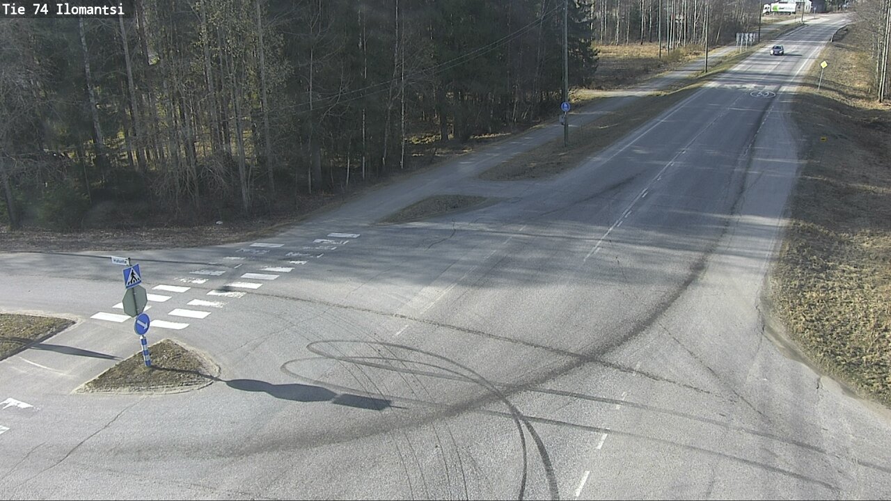 Weather Camera Image Road 74 Ilomantsi, Ilomantsi, Pohjois-Karjala