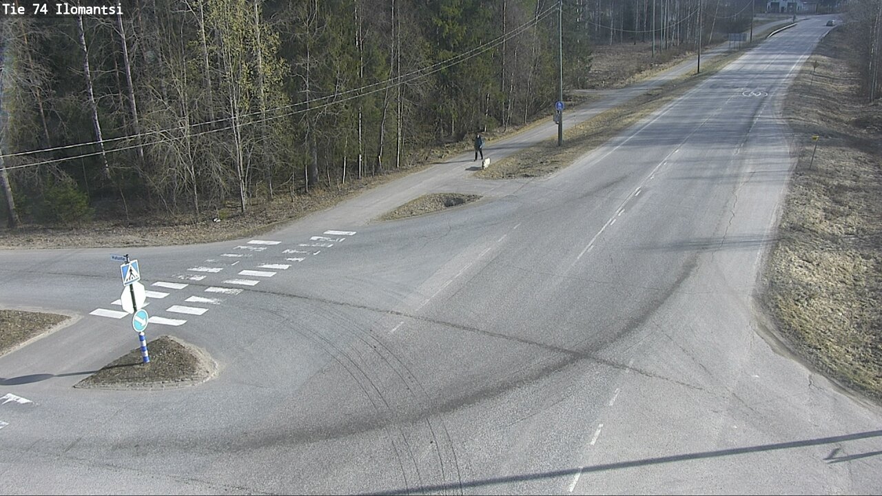 Weather Camera Image Väg 74 Ilomantsi, Ilomantsi, Pohjois-Karjala