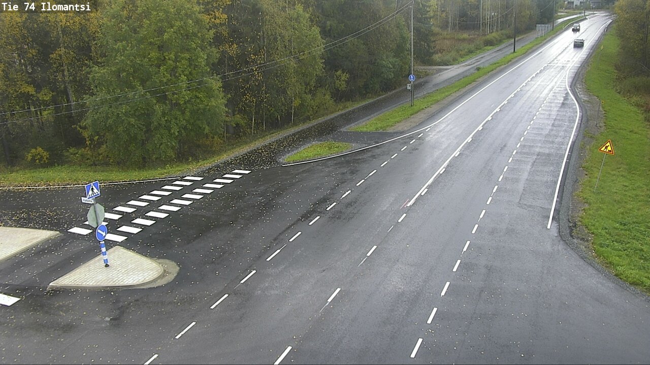 Weather Camera Image Road 74 Ilomantsi, Ilomantsi, Pohjois-Karjala