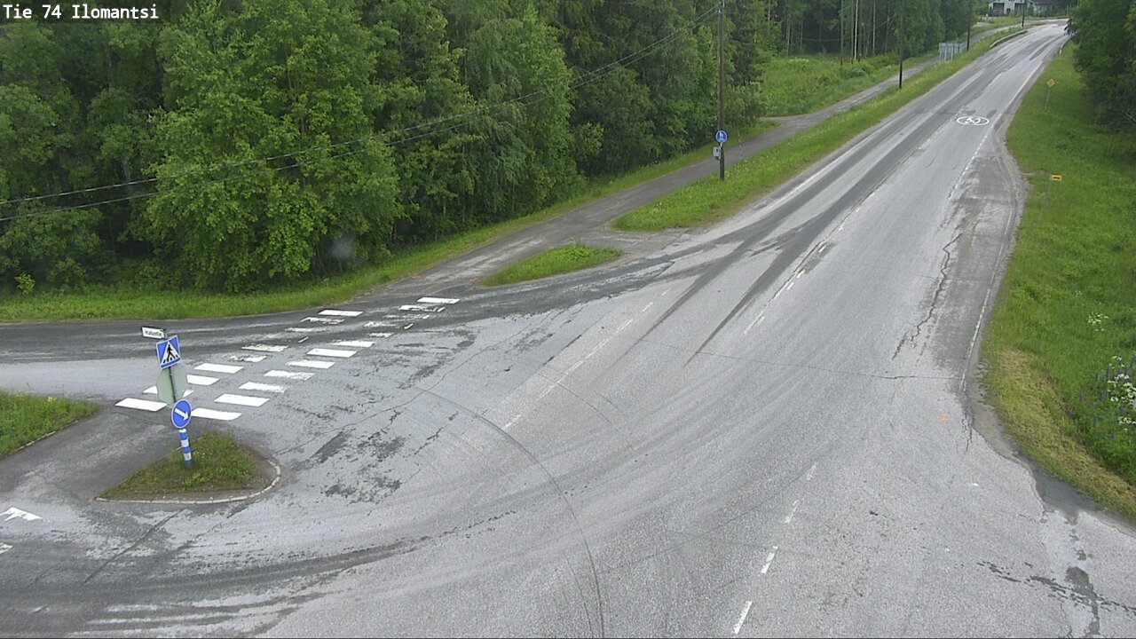 Weather Camera Image Road 74 Ilomantsi, Ilomantsi, Pohjois-Karjala