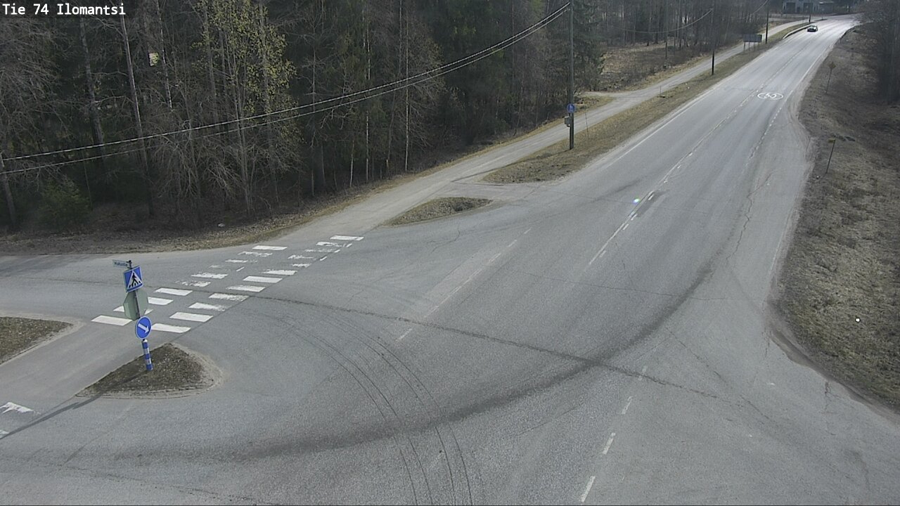 Weather Camera Image Väg 74 Ilomantsi, Ilomantsi, Pohjois-Karjala