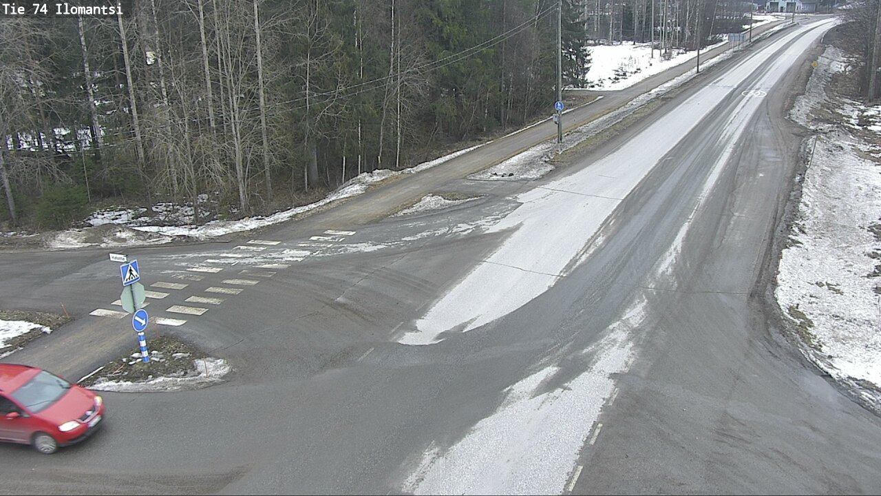 Weather Camera Image Road 74 Ilomantsi, Ilomantsi, Pohjois-Karjala