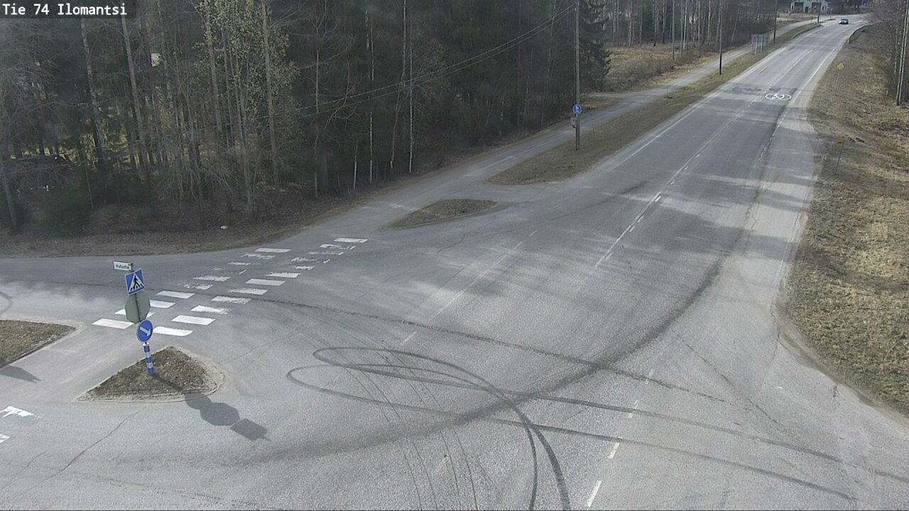 Weather Camera Image Road 74 Ilomantsi, Ilomantsi, Pohjois-Karjala
