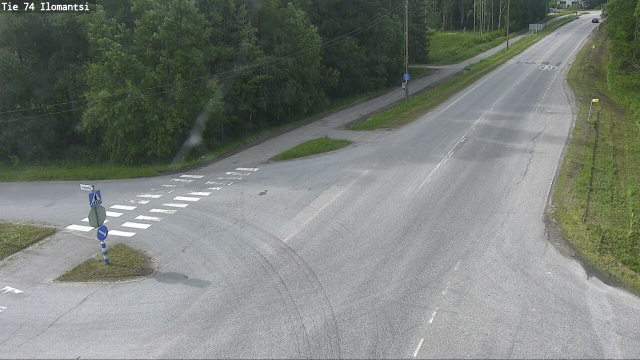 Weather Camera Image Väg 74 Ilomantsi, Ilomantsi, Pohjois-Karjala