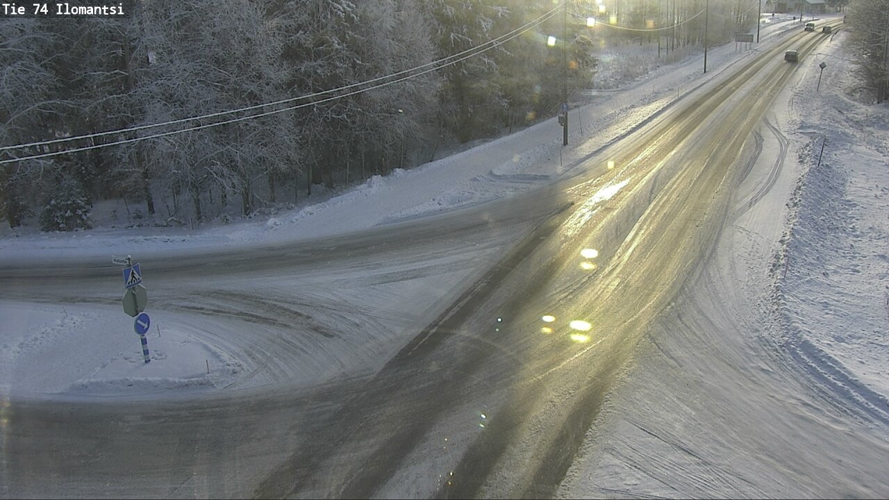Weather Camera Image Road 74 Ilomantsi, Ilomantsi, Pohjois-Karjala