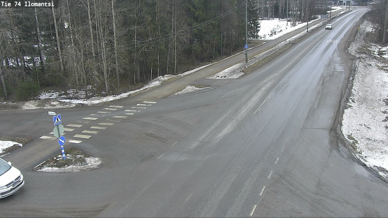 Weather Camera Image Road 74 Ilomantsi, Ilomantsi, Pohjois-Karjala