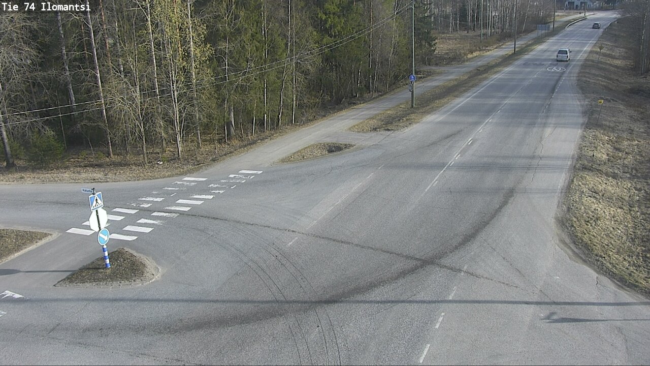 Weather Camera Image Väg 74 Ilomantsi, Ilomantsi, Pohjois-Karjala