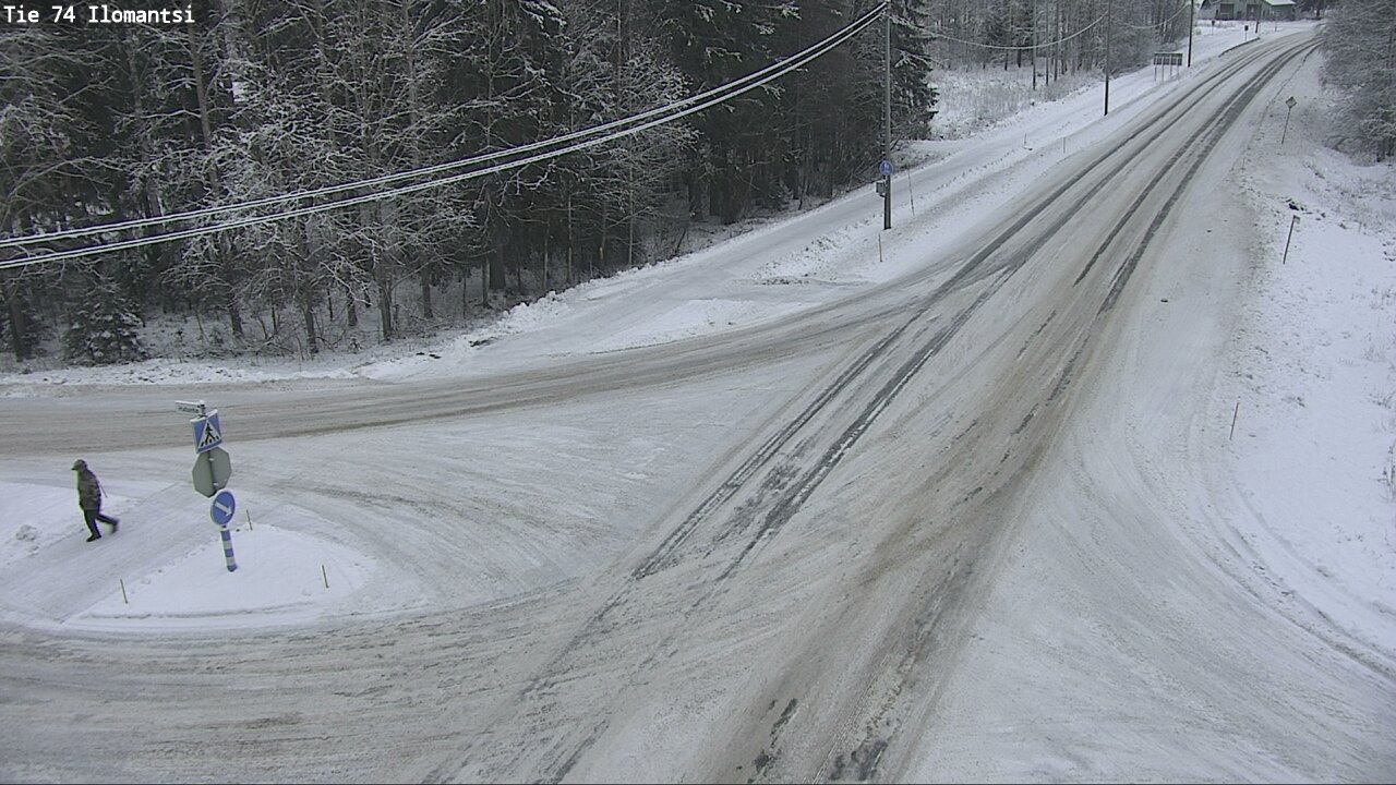 Weather Camera Image Väg 74 Ilomantsi, Ilomantsi, Pohjois-Karjala
