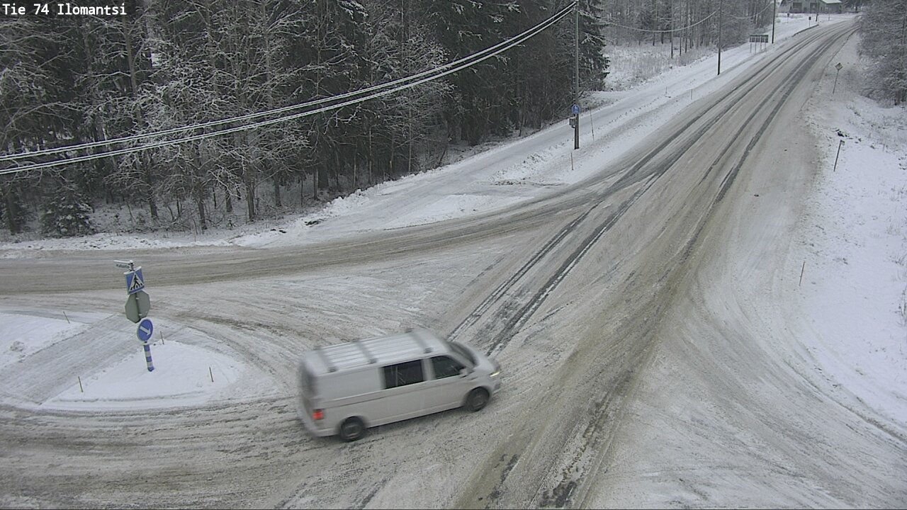 Weather Camera Image Väg 74 Ilomantsi, Ilomantsi, Pohjois-Karjala
