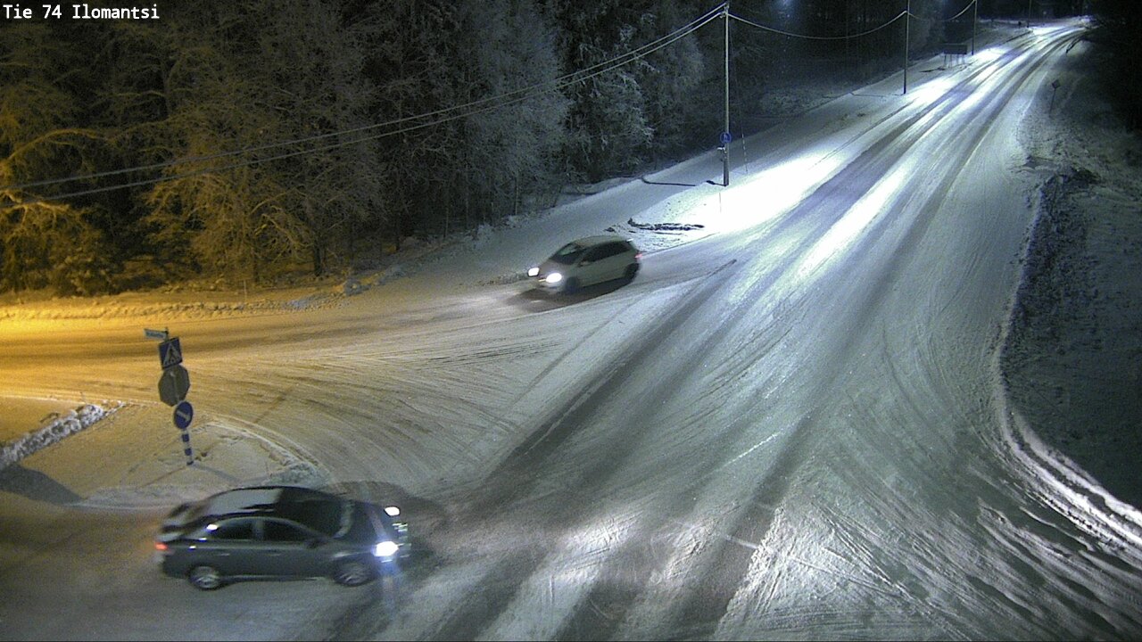 Weather Camera Image Road 74 Ilomantsi, Ilomantsi, Pohjois-Karjala