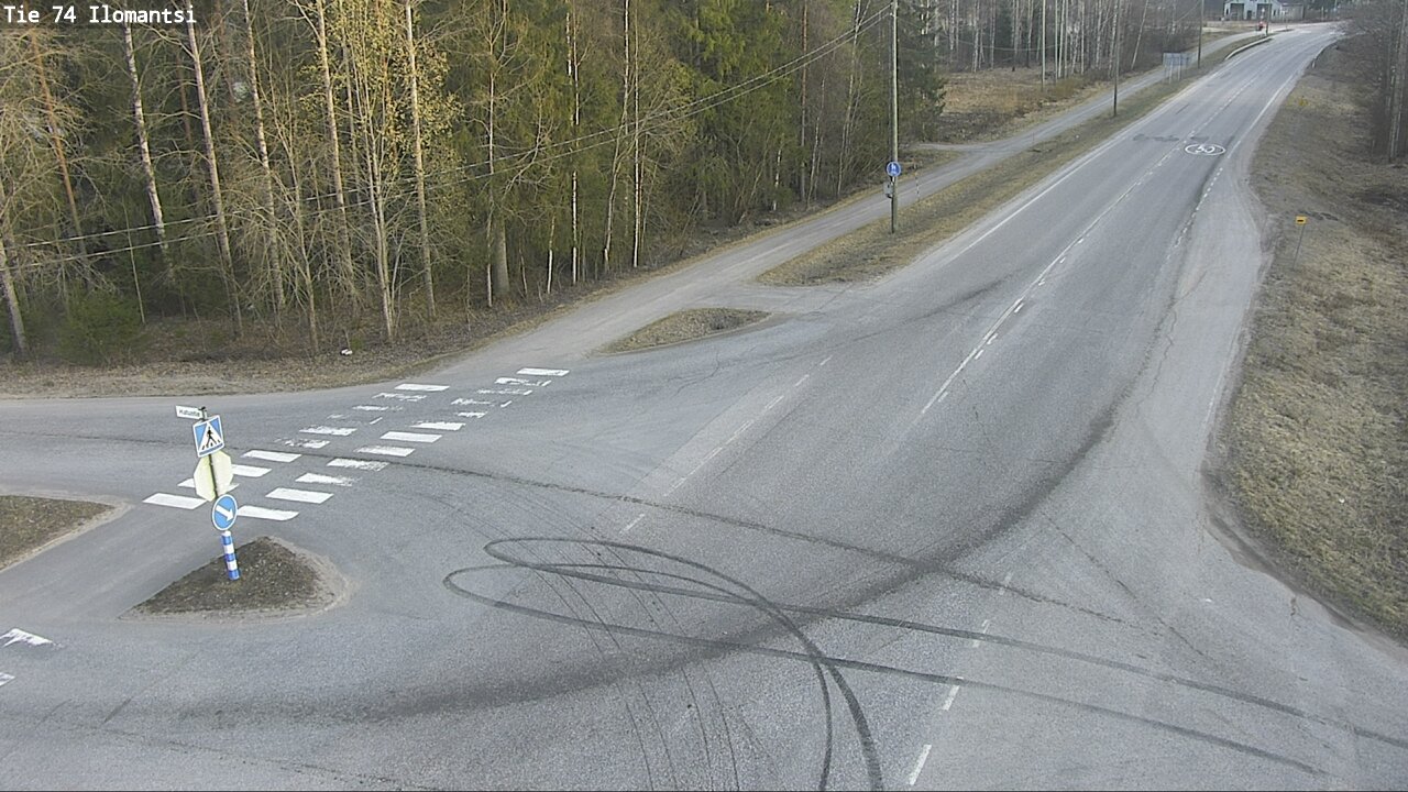 Weather Camera Image Väg 74 Ilomantsi, Ilomantsi, Pohjois-Karjala