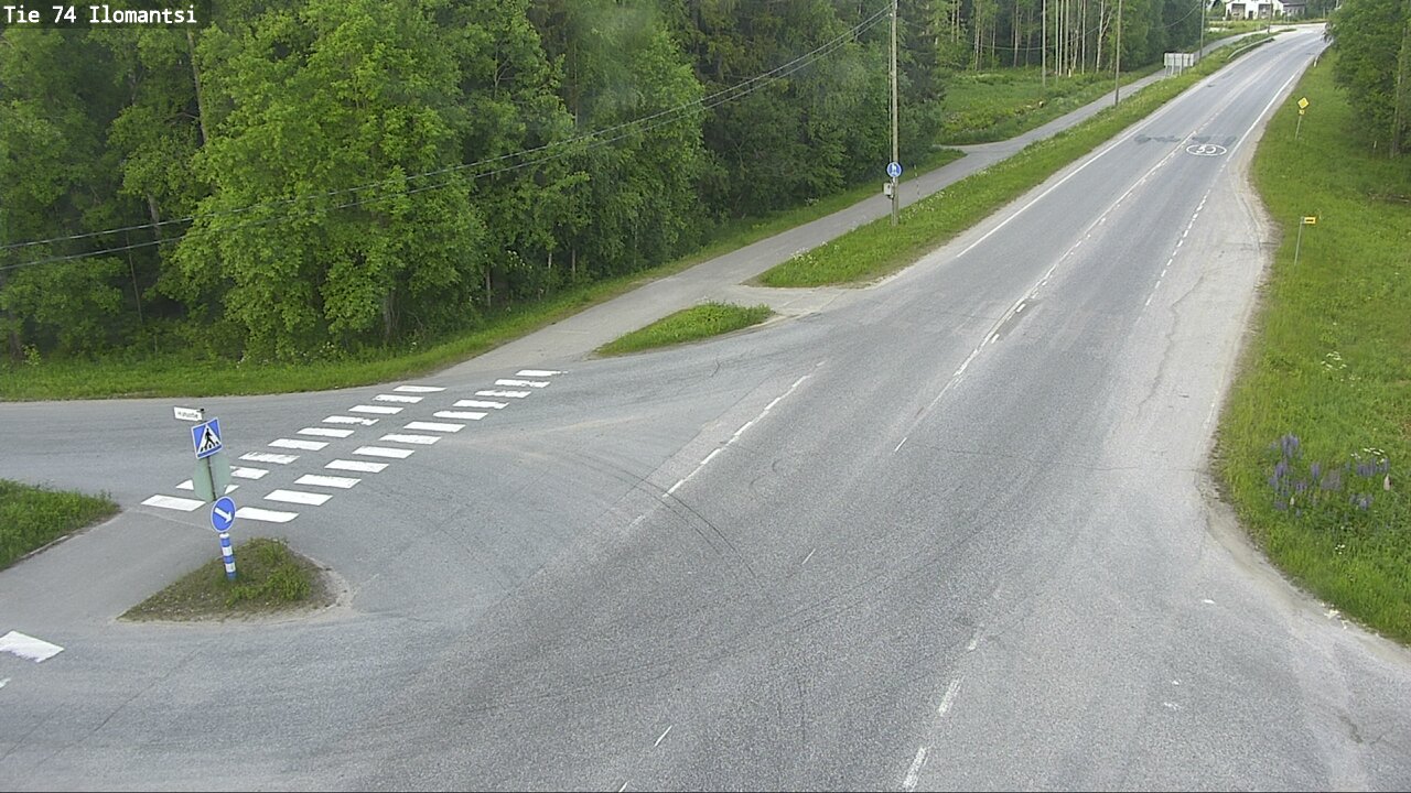 Weather Camera Image Road 74 Ilomantsi, Ilomantsi, Pohjois-Karjala