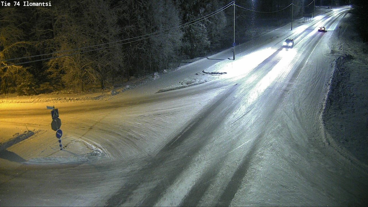 Weather Camera Image Road 74 Ilomantsi, Ilomantsi, Pohjois-Karjala