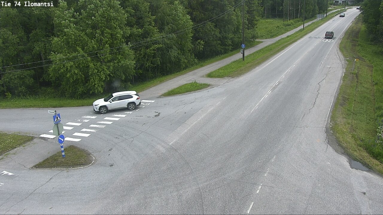 Weather Camera Image Väg 74 Ilomantsi, Ilomantsi, Pohjois-Karjala