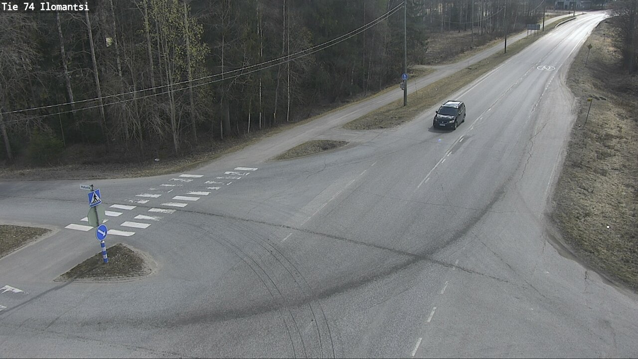 Weather Camera Image Väg 74 Ilomantsi, Ilomantsi, Pohjois-Karjala