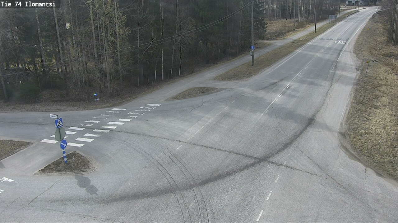 Weather Camera Image Väg 74 Ilomantsi, Ilomantsi, Pohjois-Karjala