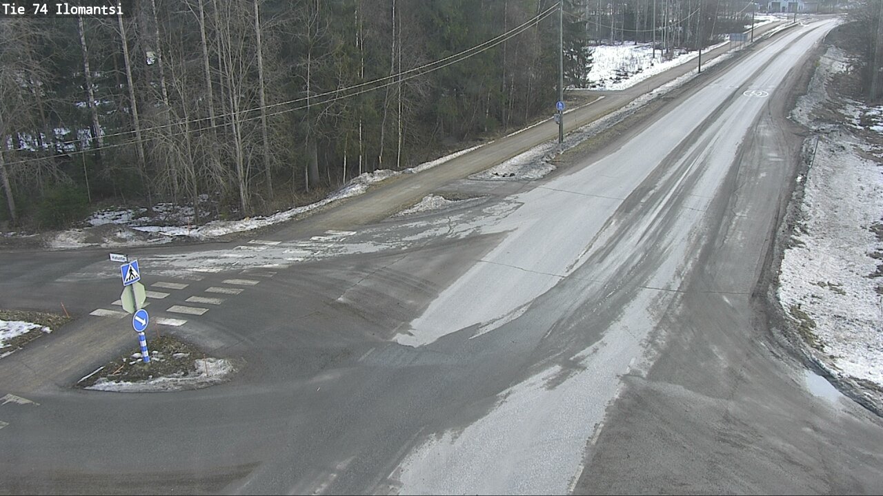 Weather Camera Image Road 74 Ilomantsi, Ilomantsi, Pohjois-Karjala