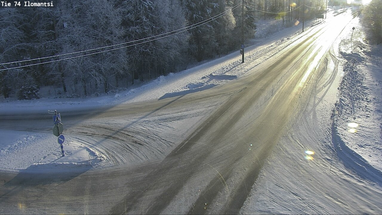 Weather Camera Image Road 74 Ilomantsi, Ilomantsi, Pohjois-Karjala