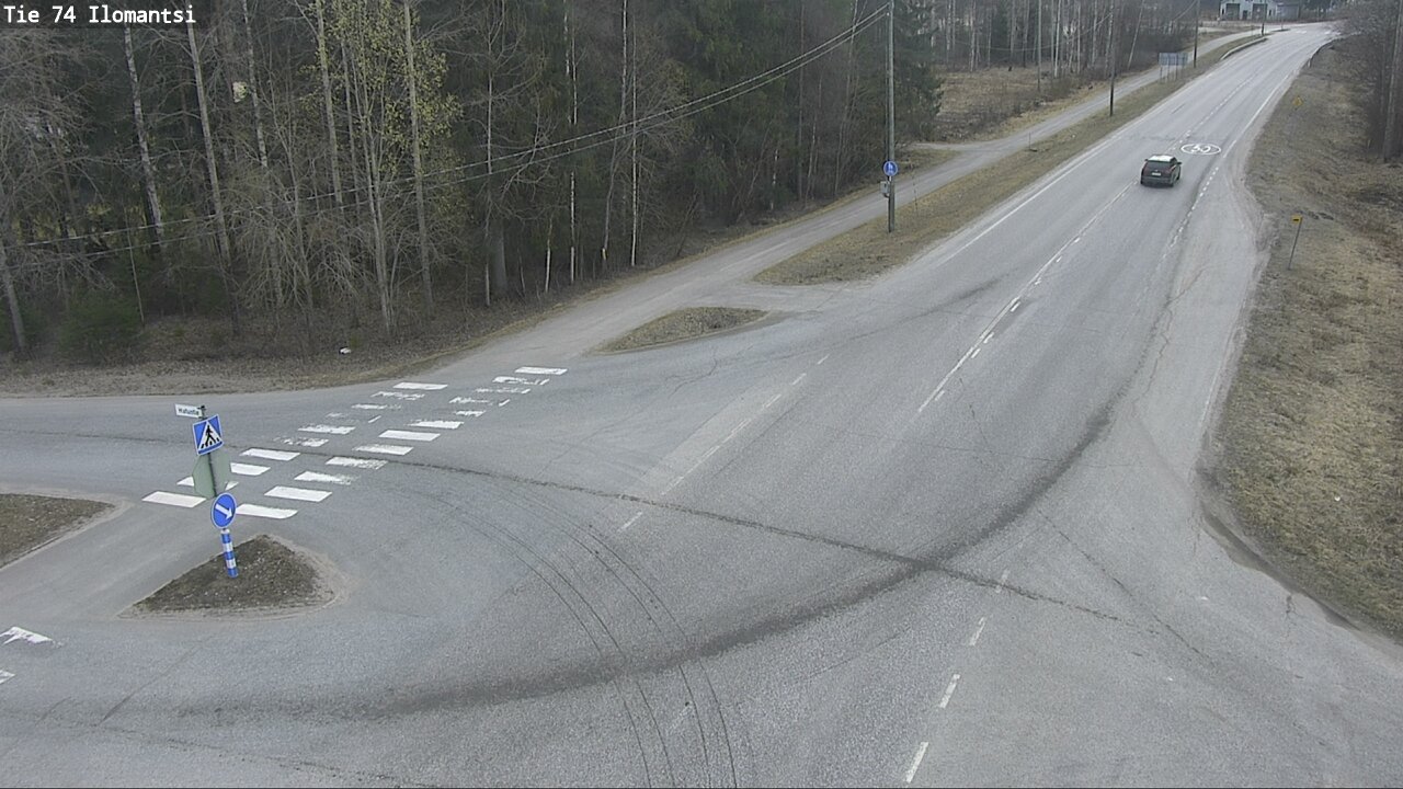 Weather Camera Image Väg 74 Ilomantsi, Ilomantsi, Pohjois-Karjala