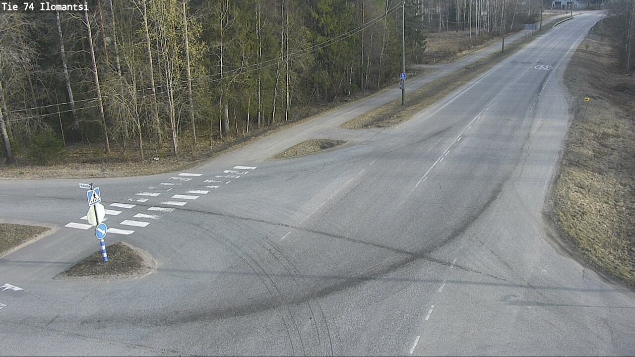 Weather Camera Image Väg 74 Ilomantsi, Ilomantsi, Pohjois-Karjala