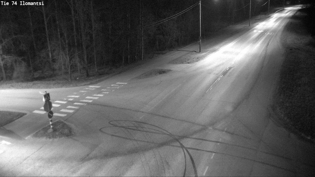 Weather Camera Image Väg 74 Ilomantsi, Ilomantsi, Pohjois-Karjala