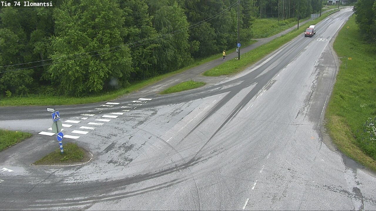 Weather Camera Image Road 74 Ilomantsi, Ilomantsi, Pohjois-Karjala