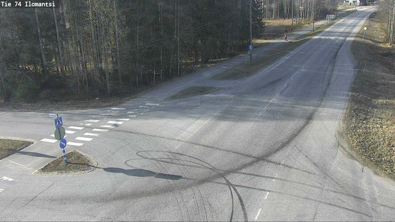 Weather Camera Image Road 74 Ilomantsi, Ilomantsi, Pohjois-Karjala