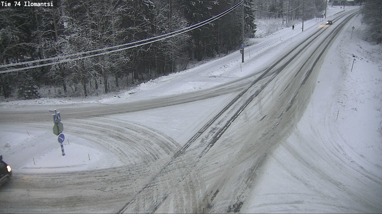 Weather Camera Image Väg 74 Ilomantsi, Ilomantsi, Pohjois-Karjala