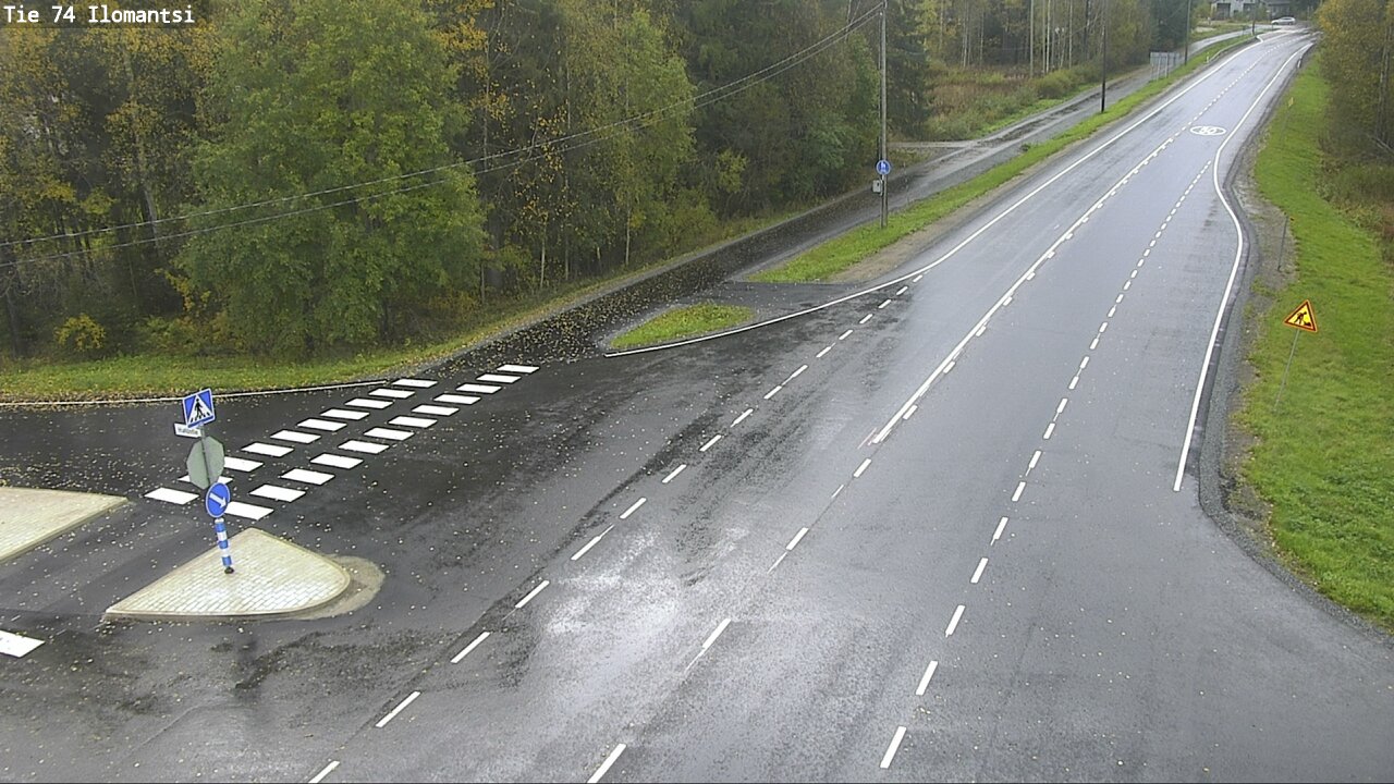Weather Camera Image Road 74 Ilomantsi, Ilomantsi, Pohjois-Karjala