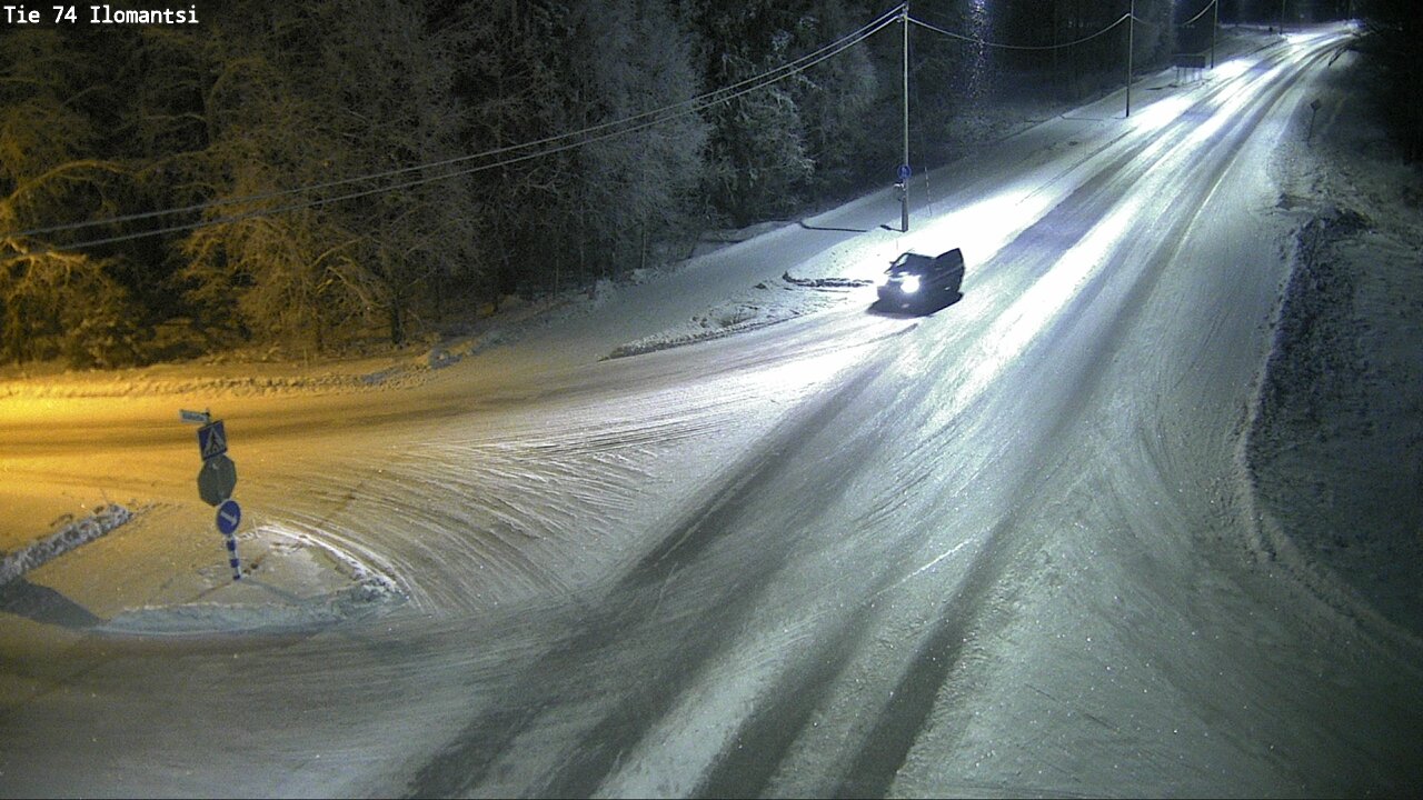 Weather Camera Image Road 74 Ilomantsi, Ilomantsi, Pohjois-Karjala
