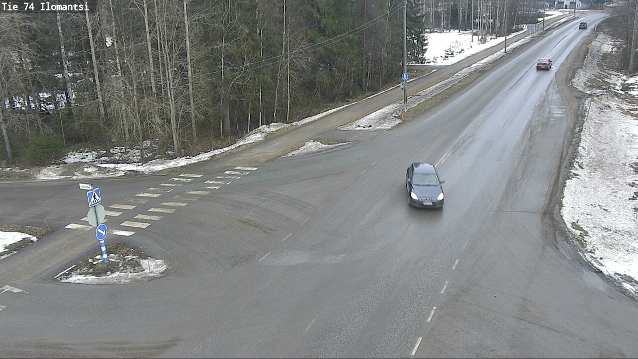 Weather Camera Image Väg 74 Ilomantsi, Ilomantsi, Pohjois-Karjala