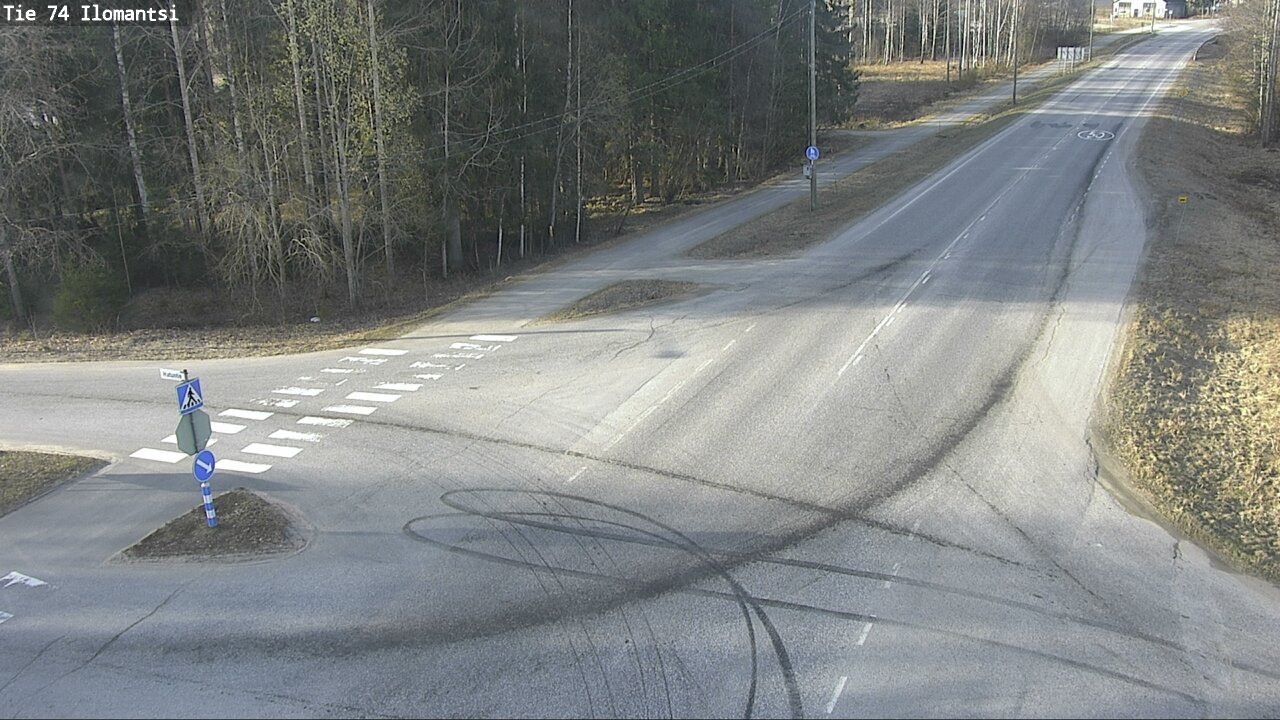Weather Camera Image Road 74 Ilomantsi, Ilomantsi, Pohjois-Karjala