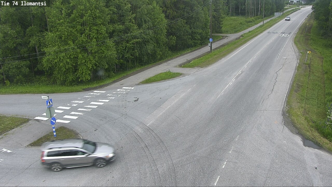 Weather Camera Image Väg 74 Ilomantsi, Ilomantsi, Pohjois-Karjala