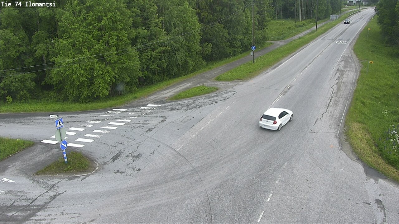 Weather Camera Image Road 74 Ilomantsi, Ilomantsi, Pohjois-Karjala