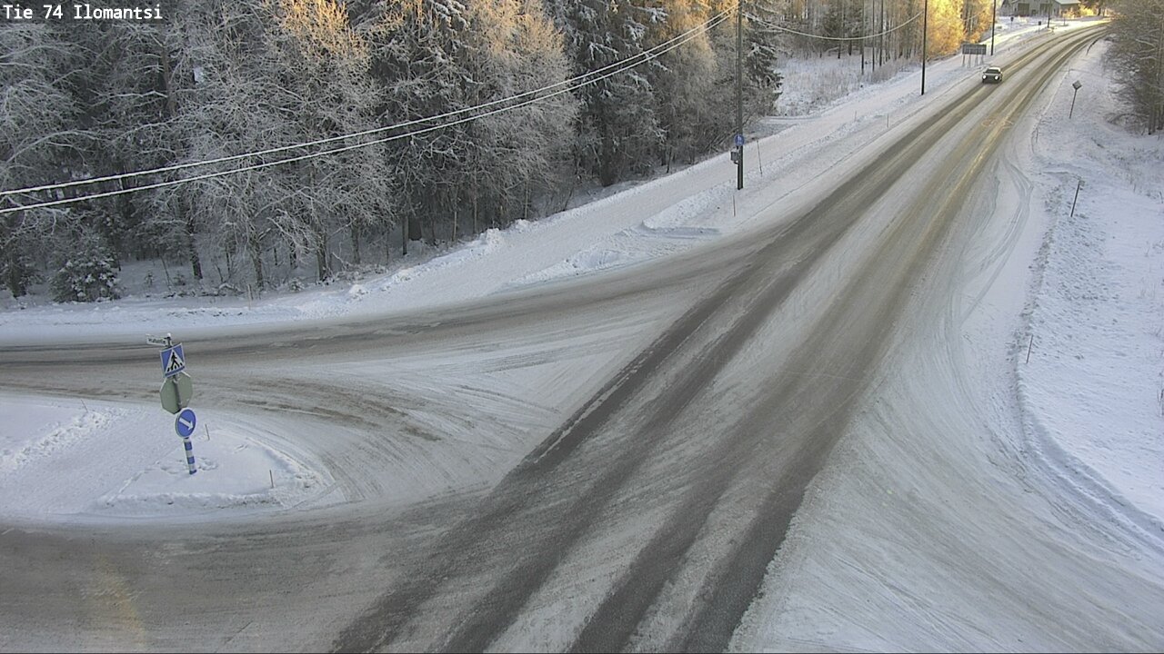 Weather Camera Image Road 74 Ilomantsi, Ilomantsi, Pohjois-Karjala