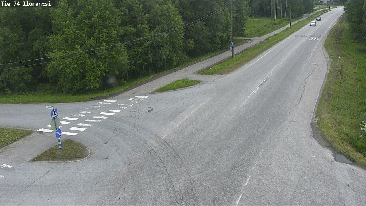 Weather Camera Image Väg 74 Ilomantsi, Ilomantsi, Pohjois-Karjala