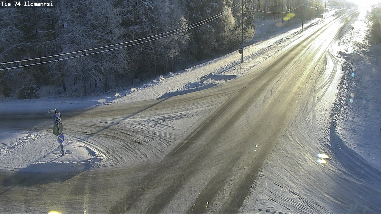 Weather Camera Image Road 74 Ilomantsi, Ilomantsi, Pohjois-Karjala