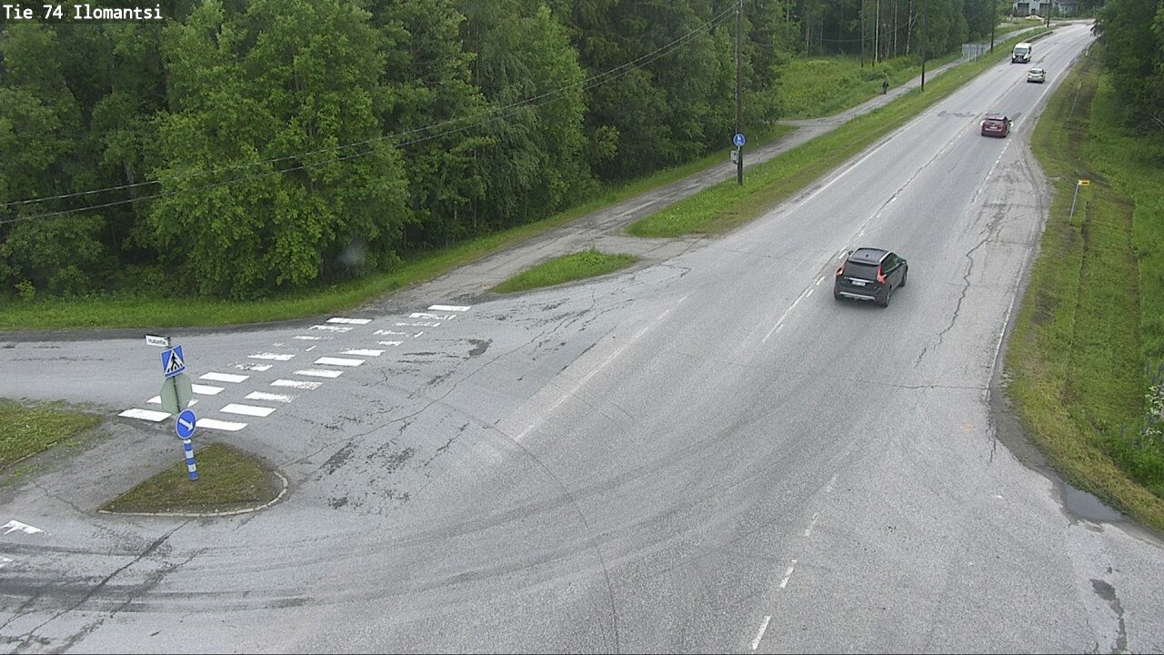 Weather Camera Image Väg 74 Ilomantsi, Ilomantsi, Pohjois-Karjala