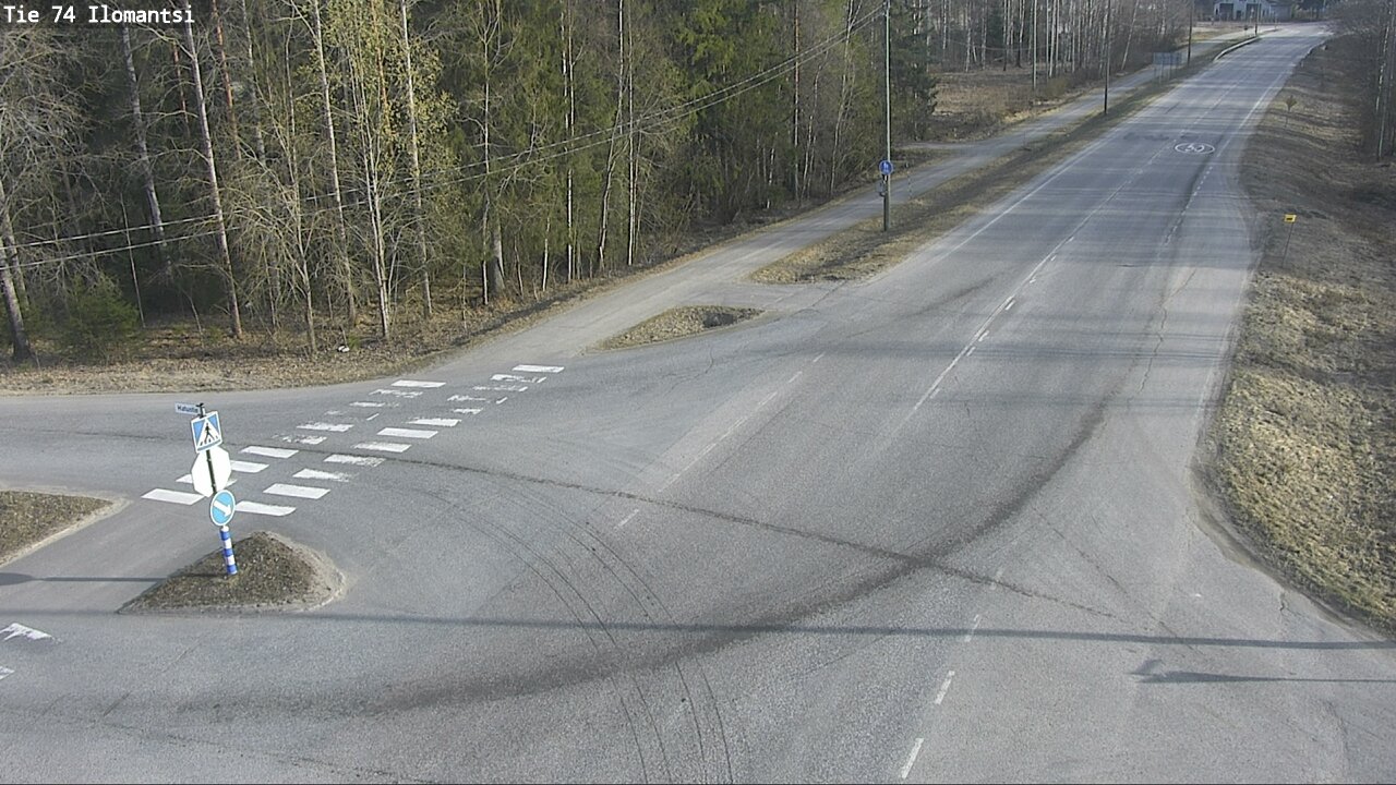 Weather Camera Image Väg 74 Ilomantsi, Ilomantsi, Pohjois-Karjala
