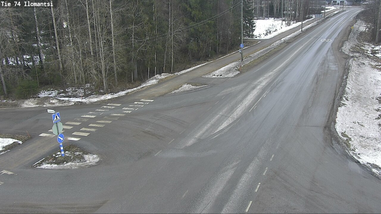 Weather Camera Image Road 74 Ilomantsi, Ilomantsi, Pohjois-Karjala