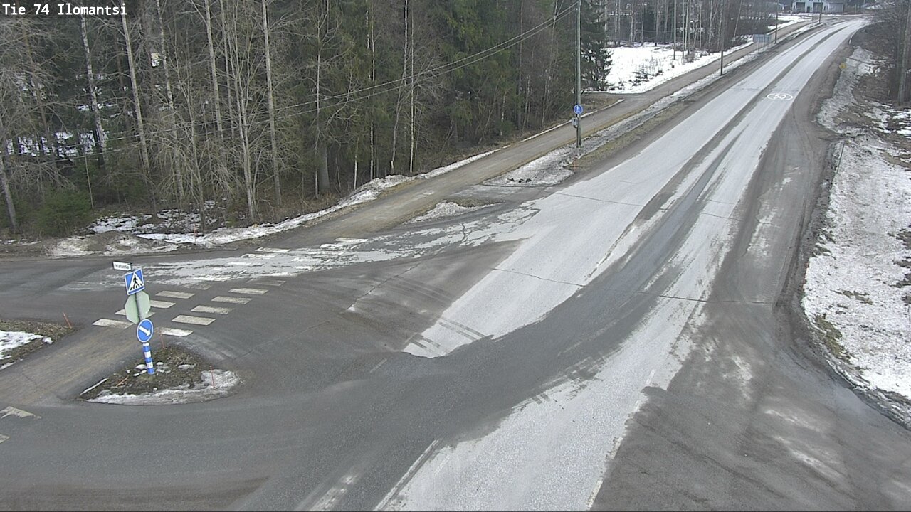 Weather Camera Image Road 74 Ilomantsi, Ilomantsi, Pohjois-Karjala