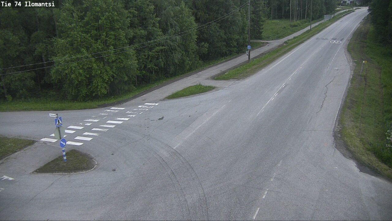 Weather Camera Image Väg 74 Ilomantsi, Ilomantsi, Pohjois-Karjala