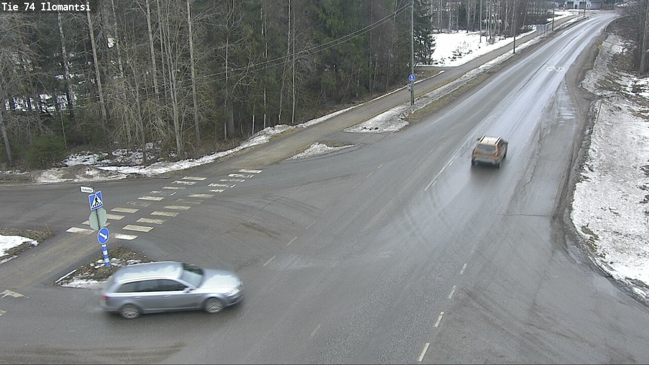 Weather Camera Image Väg 74 Ilomantsi, Ilomantsi, Pohjois-Karjala