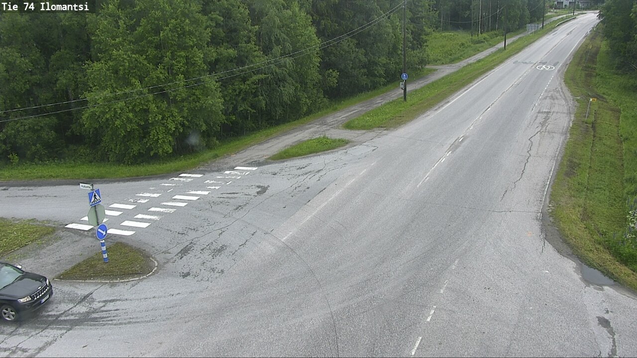 Weather Camera Image Väg 74 Ilomantsi, Ilomantsi, Pohjois-Karjala