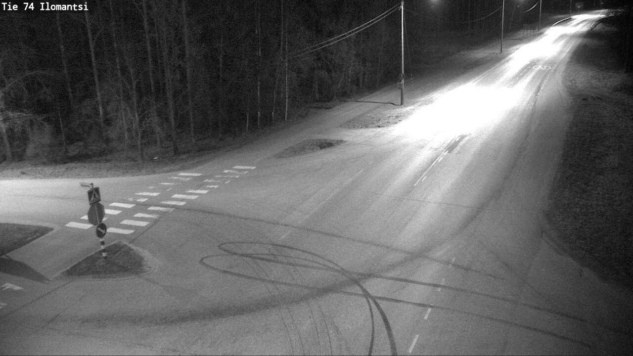 Weather Camera Image Väg 74 Ilomantsi, Ilomantsi, Pohjois-Karjala