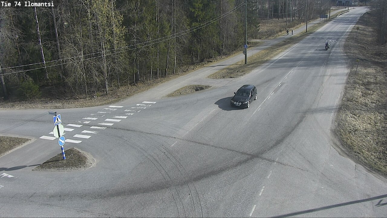 Weather Camera Image Väg 74 Ilomantsi, Ilomantsi, Pohjois-Karjala