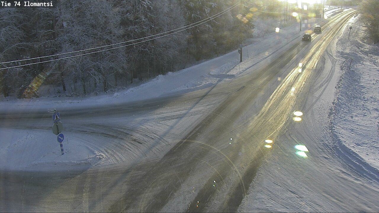 Weather Camera Image Road 74 Ilomantsi, Ilomantsi, Pohjois-Karjala